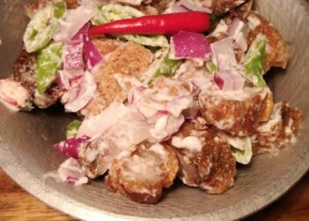 Authentic ilokano dinakdakan crispy pata version