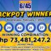 Two Bettor Wins Mega Lotto P73-M Jackpot