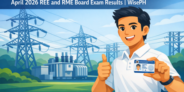 April 2026 REE and RME Electrical Engineers board exam results; PRC passers list, top 10, and what to do after passing