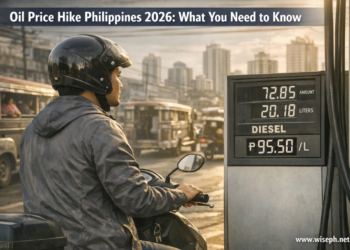 Filipino motorist at a gas station during the 2026 oil price hike in the Philippines
