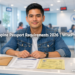 Filipino man at DFA passport application counter with PSA birth certificate and appointment form laid out, ready for passport application in the Philippines