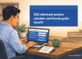 SSS retirement pension calculator 2026 showing Formula A and Formula B comparison for Filipino workers and freelancers