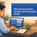 SSS retirement pension calculator 2026 showing Formula A and Formula B comparison for Filipino workers and freelancers