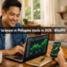 Filipino man learning how to invest in Philippine stock market on laptop at home: WisePH beginner's guide 2026