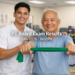 A Filipino physical therapist assists an elderly patient with arm rehabilitation exercises inside a modern clinic, representing the June 2026 Physical Therapist Licensure Examination results.