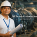 A Filipino mechanical engineer in a hard hat stands in front of industrial equipment, representing the August 2026 PME Technical Evaluation results released by the PRC.