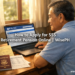 A Filipino man in his 60s applying for SSS retirement pension online on a laptop at home, with a PSA birth certificate and passport beside him.