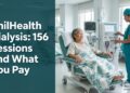 An elderly Filipina patient rests in a dialysis chair while a nurse checks the hemodialysis machine.
